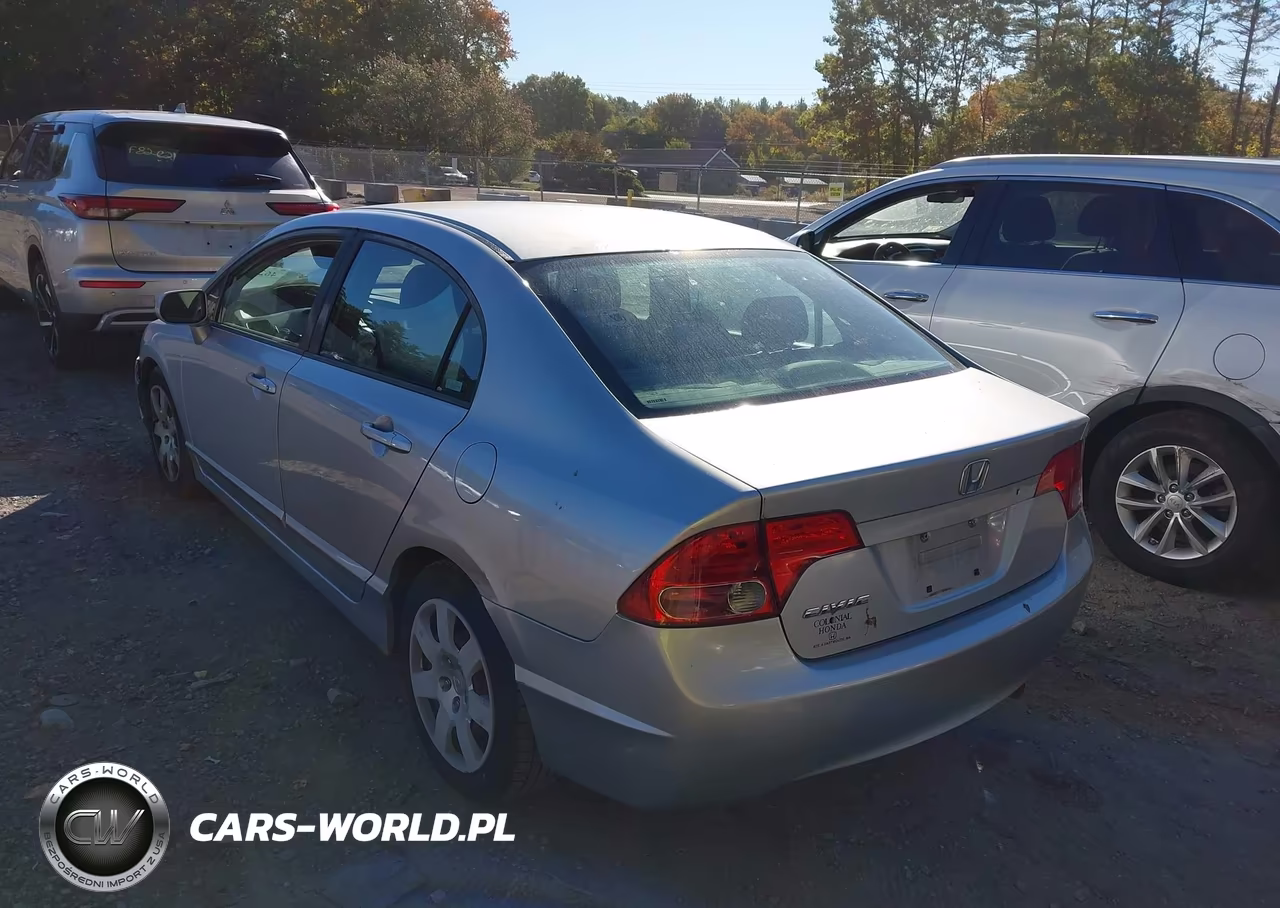 2008 Honda Civic Lx VIN:2HGFA16508H325885 - 3
