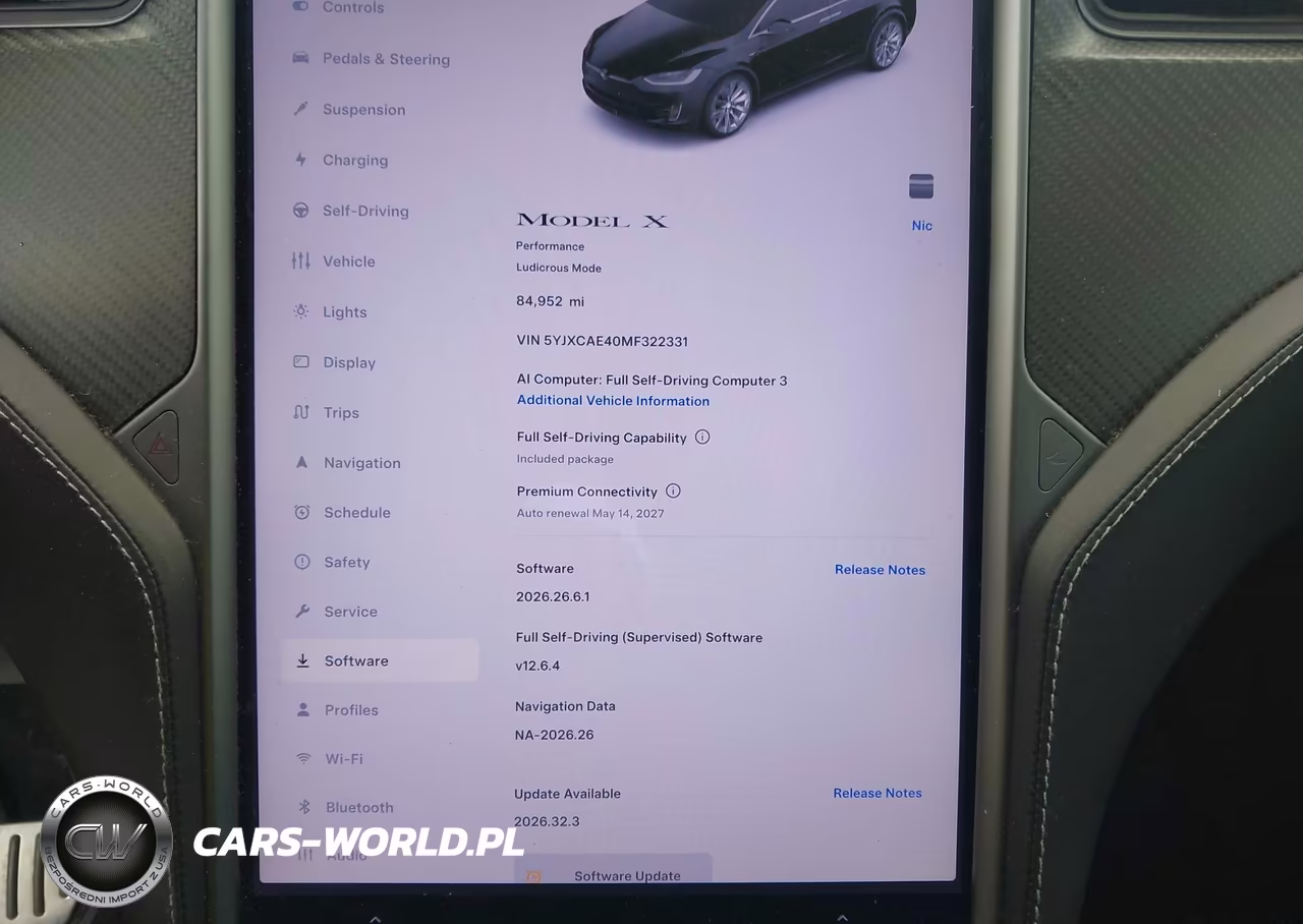 2021 Tesla Model X Performance Dual Motor All-Wheel Drive VIN:5YJXCAE40MF322331 - 7