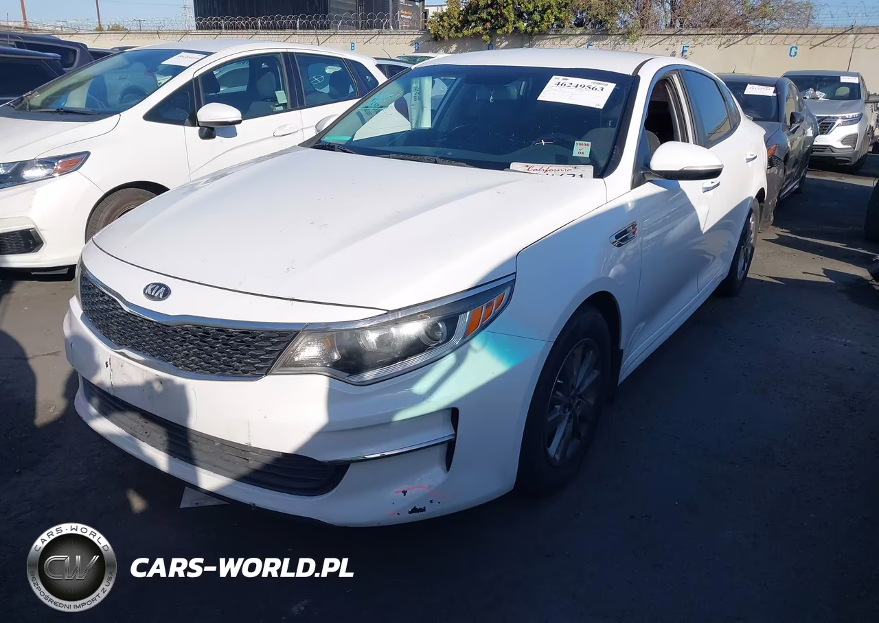 2016 Kia Optima Lx Turbo VIN:5XXGT4L15GG067431 - 2