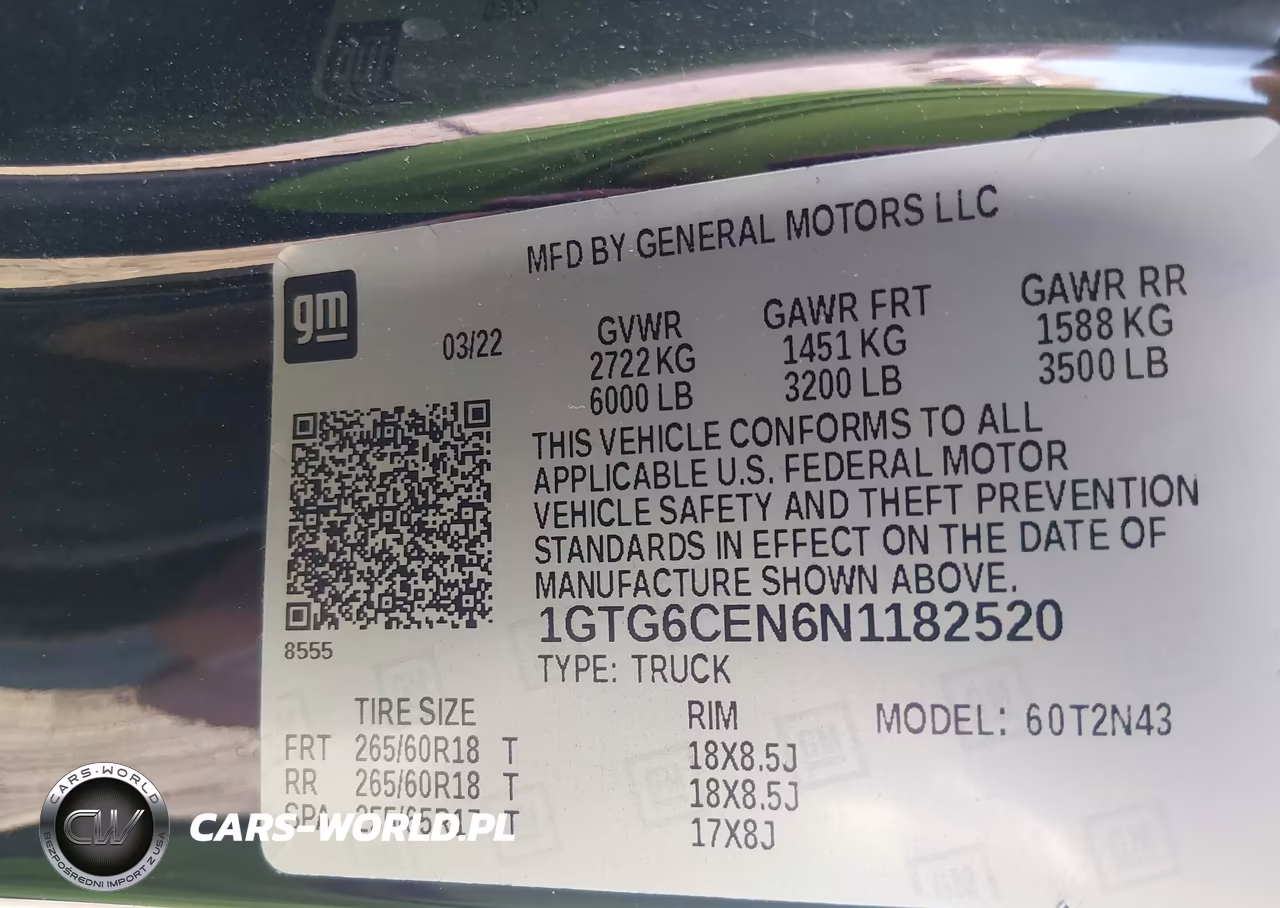 2022 GMC Canyon 4Wd Short Box Elevation VIN:1GTG6CEN6N1182520 - 9
