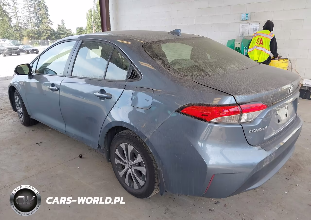 2021 Toyota Corolla Hybrid Le VIN:JTDEAMDEXMJ004248 - 3