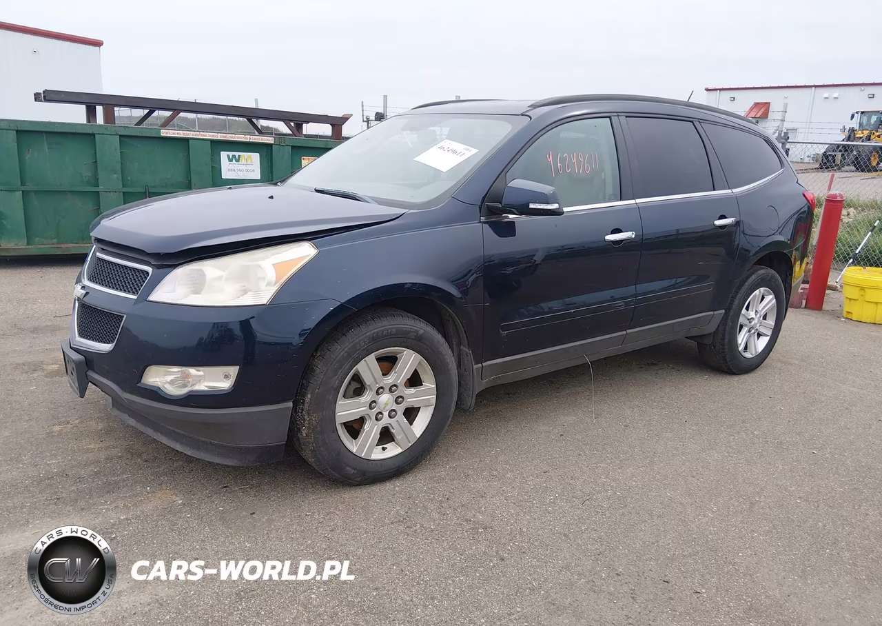 2012 Chevrolet Traverse 2Lt VIN:1GNKVJED6CJ293792 - 2
