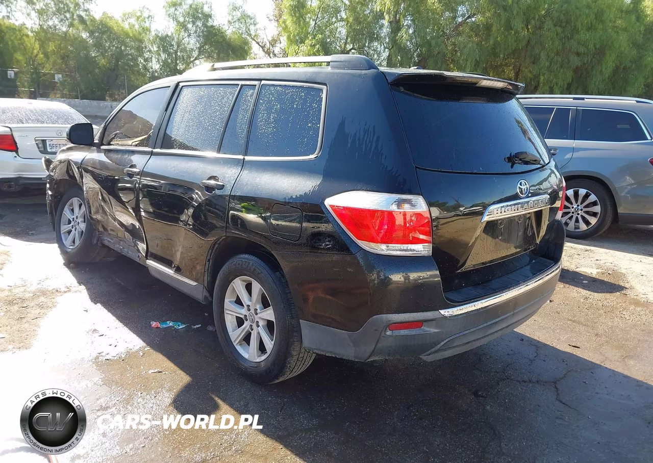 2012 Toyota Highlander Se V6 VIN:5TDZK3EH6CS070038 - 3