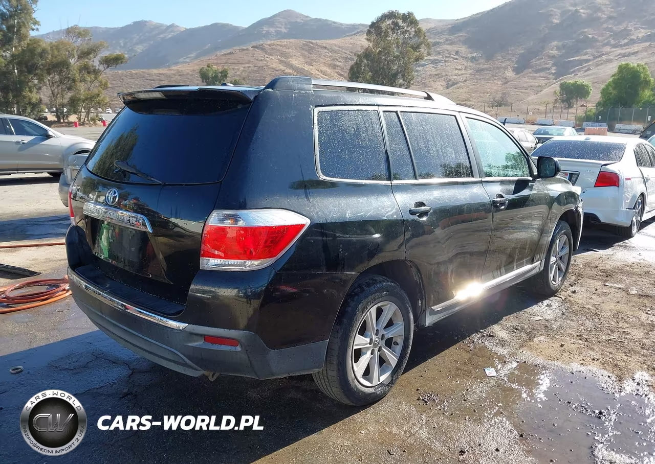 2012 Toyota Highlander Se V6 VIN:5TDZK3EH6CS070038 - 4