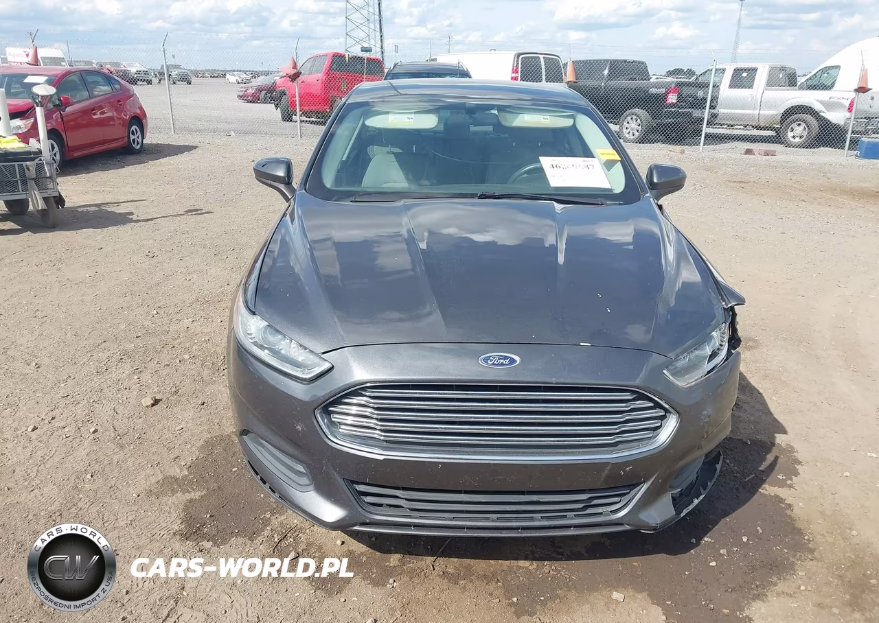 2016 Ford Fusion S VIN:3FA6P0G71GR214665 - 12