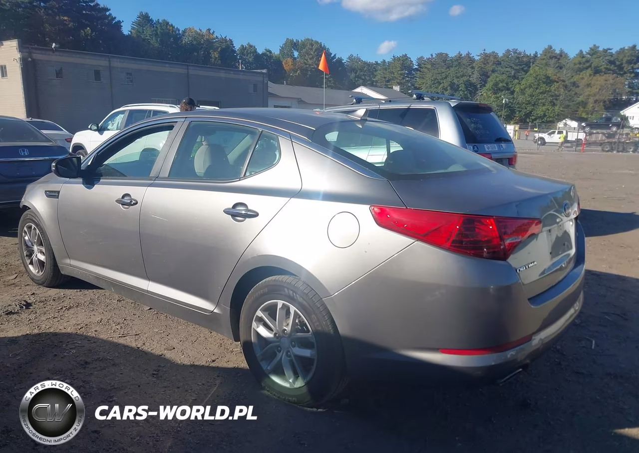 2013 Kia Optima Lx VIN:5XXGM4A7XDG253546 - 3