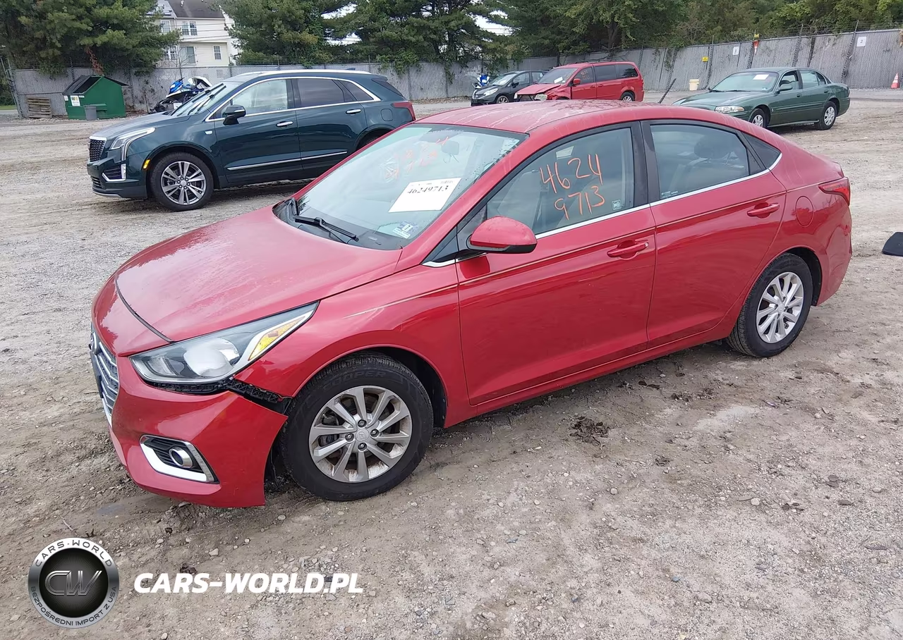 2019 Hyundai Accent Sel VIN:3KPC24A36KE066764 - 2