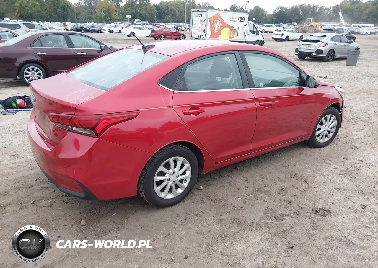 2019 Hyundai Accent Sel VIN:3KPC24A36KE066764 - 4