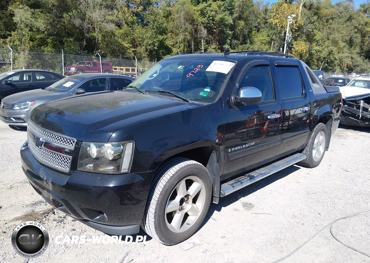 2008 Chevrolet Avalanche 1500 Ltz VIN:3GNEC12058G169333 - 2