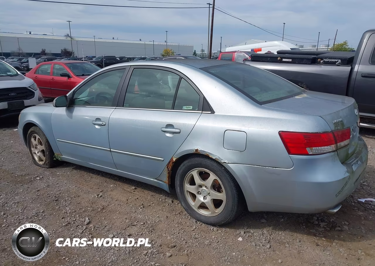 2007 Hyundai Sonata Limited-Se V6 VIN:5NPEU46F97H168813 - 3