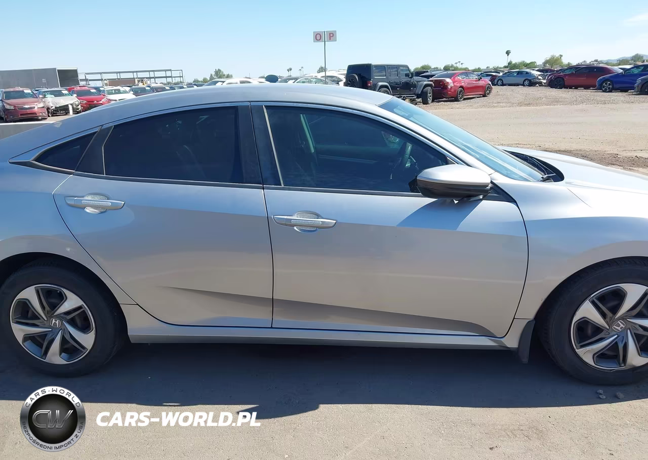 2019 Honda Civic Lx VIN:19XFC2F62KE009513 - 14