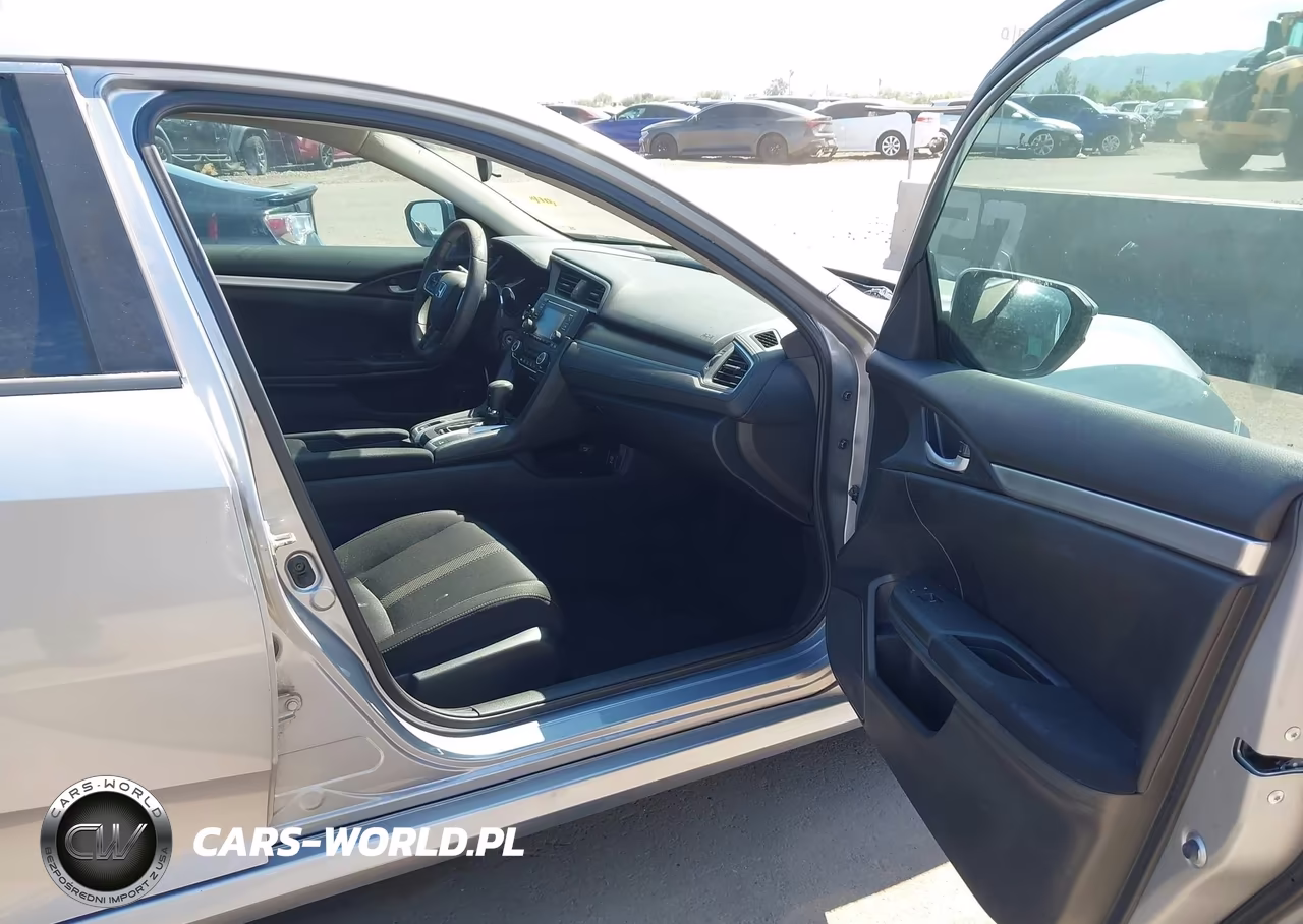 2019 Honda Civic Lx VIN:19XFC2F62KE009513 - 5