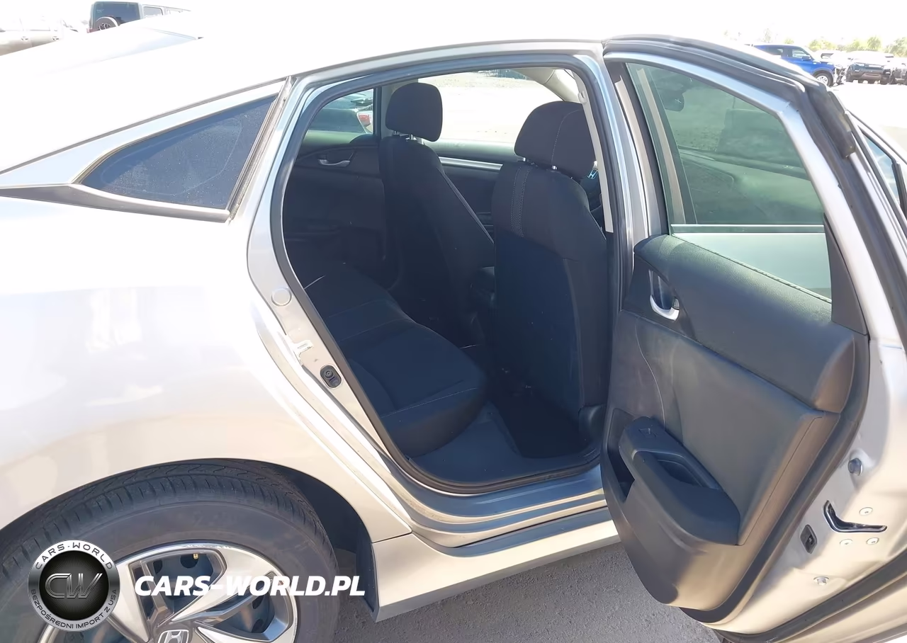 2019 Honda Civic Lx VIN:19XFC2F62KE009513 - 8