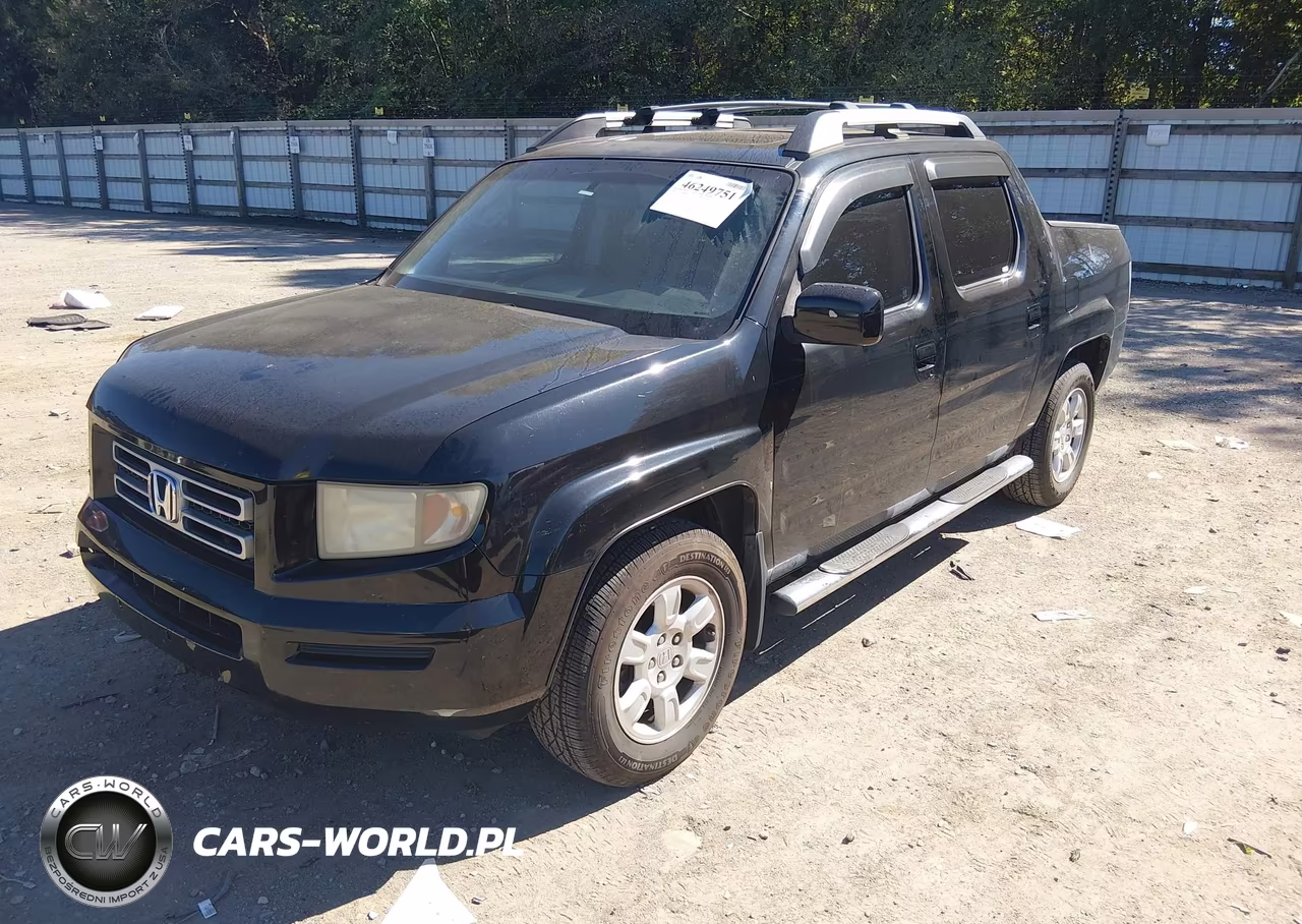 2007 Honda Ridgeline Rtl VIN:2HJYK16577H502382 - 2