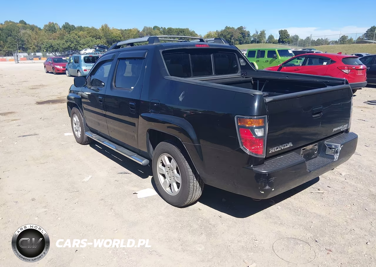 2007 Honda Ridgeline Rtl VIN:2HJYK16577H502382 - 3