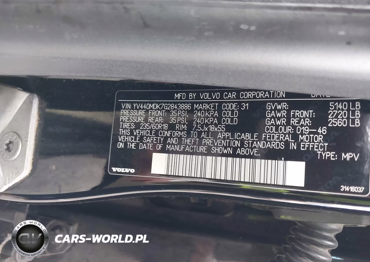 2016 Volvo Xc60 T5 Drive-E Premier VIN:YV440MDK7G2843886 - 9