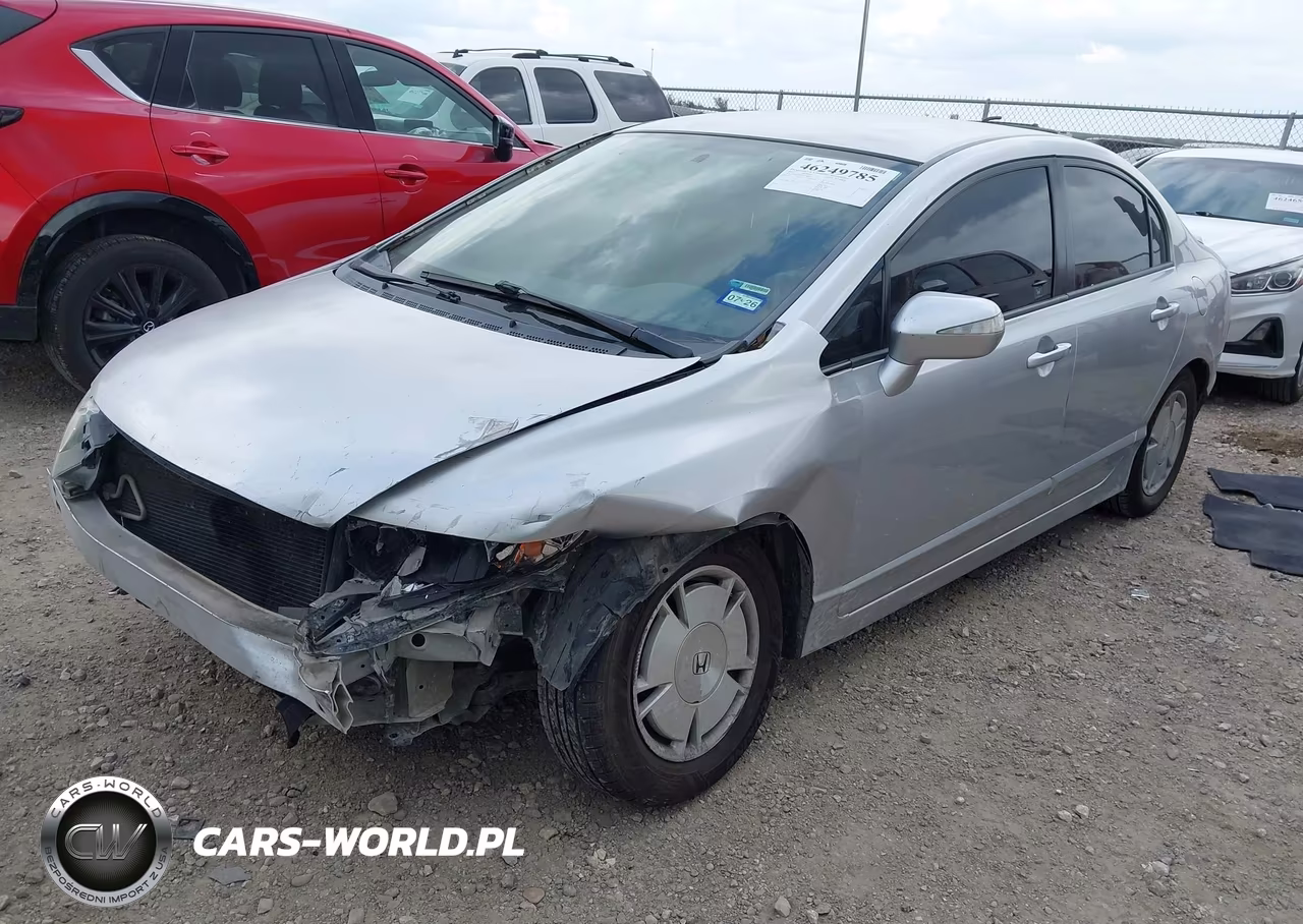 2009 Honda Civic Hybrid VIN:JHMFA36259S014834 - 2