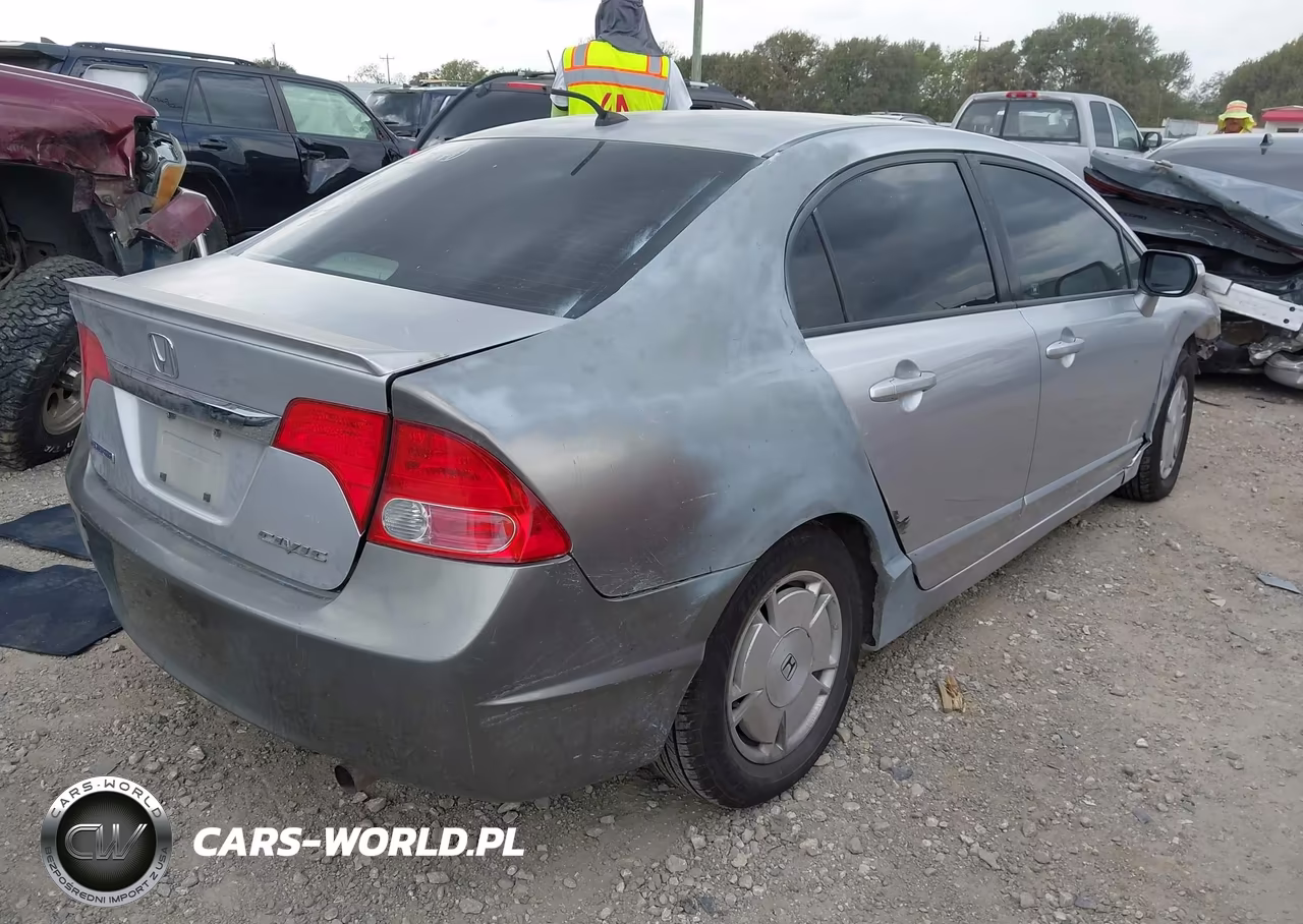 2009 Honda Civic Hybrid VIN:JHMFA36259S014834 - 4