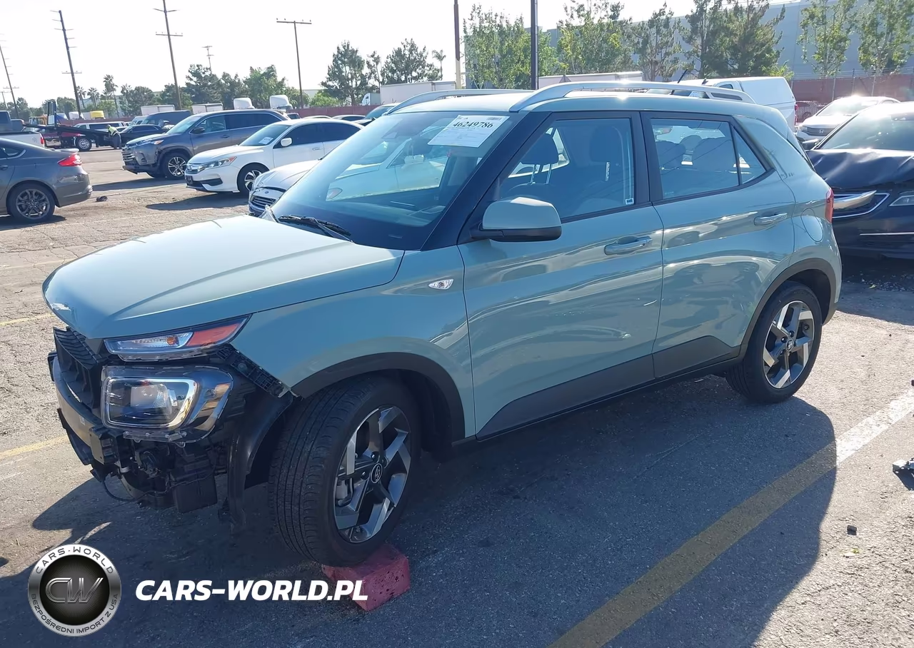 2025 Hyundai Venue Sel VIN:KMHRC8A36SU395279 - 2