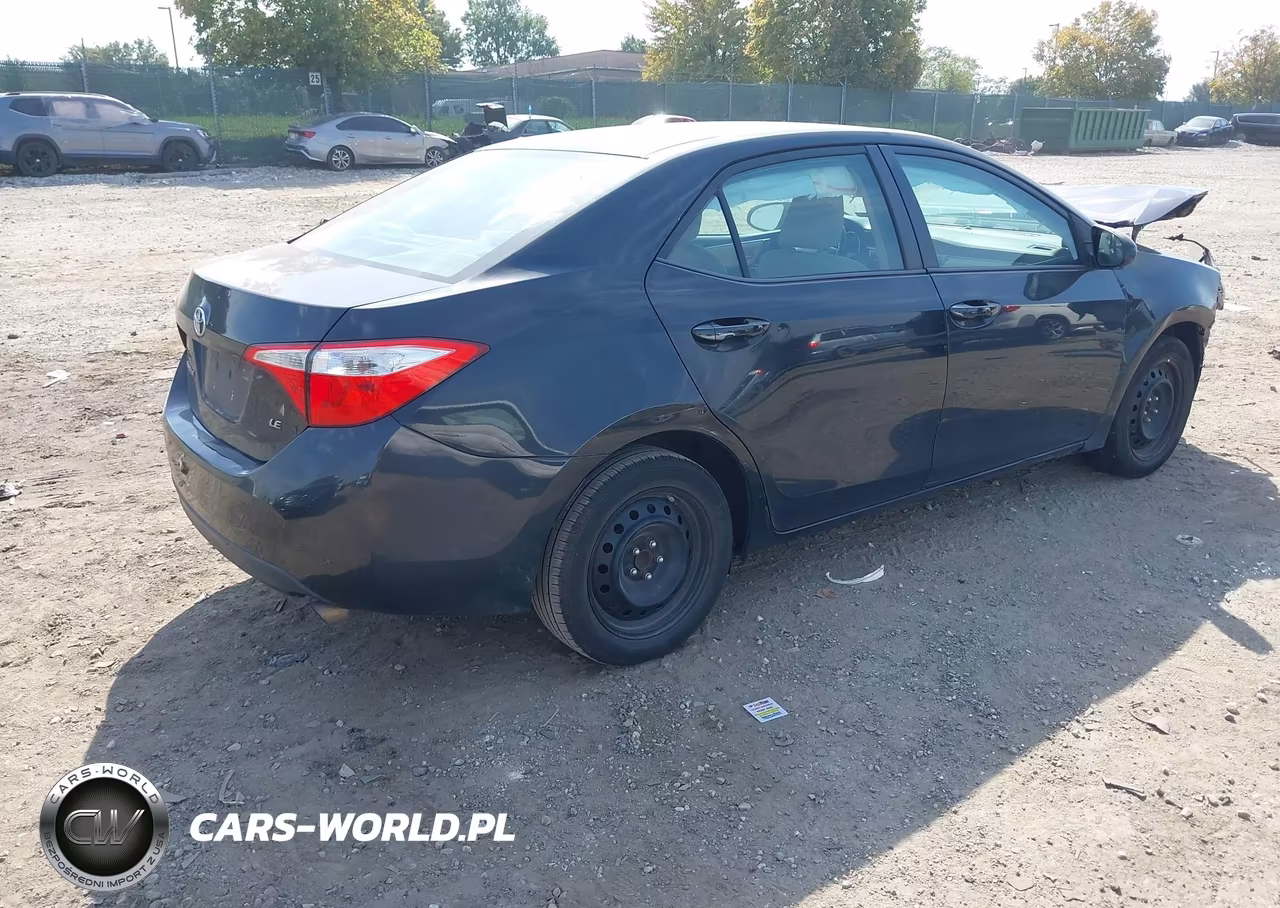 2016 Toyota Corolla Le VIN:2T1BURHE0GC721307 - 4