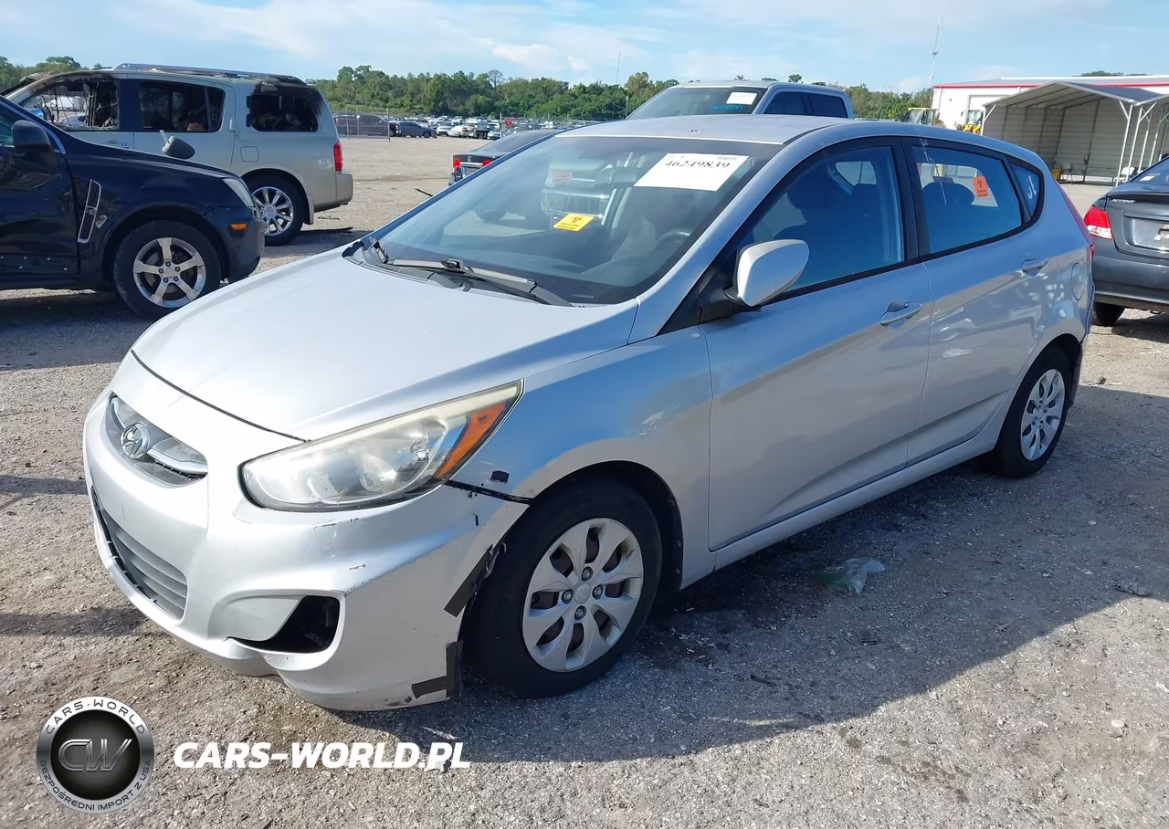 2015 Hyundai Accent Gs VIN:KMHCT5AE9FU198053 - 2