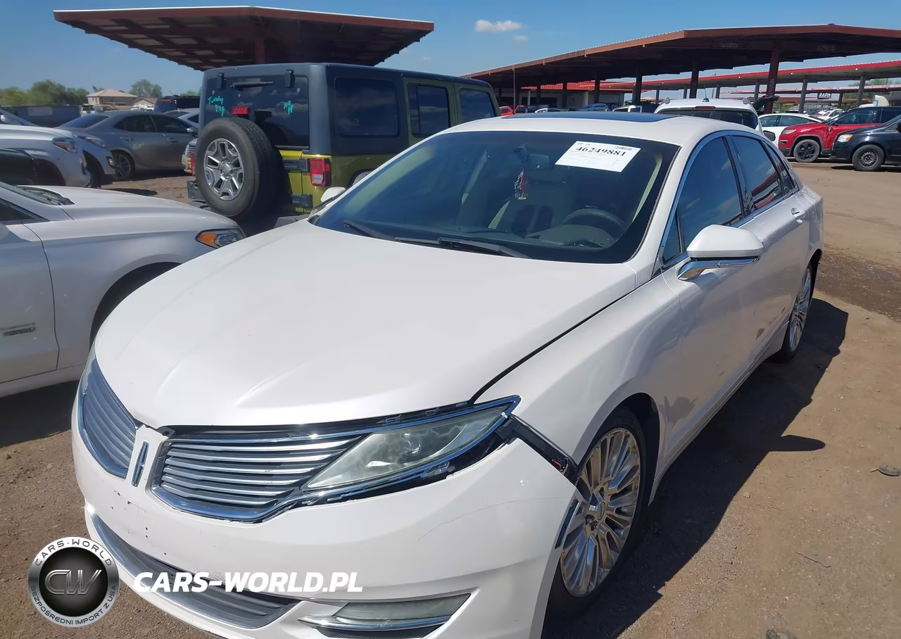 2015 Lincoln Mkz VIN:3LN6L2G91FR618868 - 2