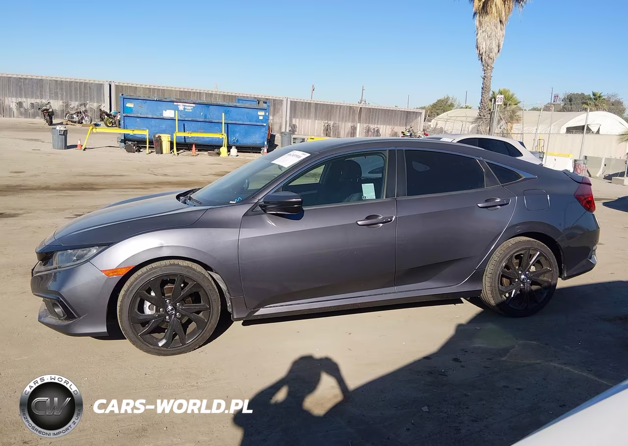 2019 Honda Civic Sport VIN:2HGFC2F88KH500885 - 14