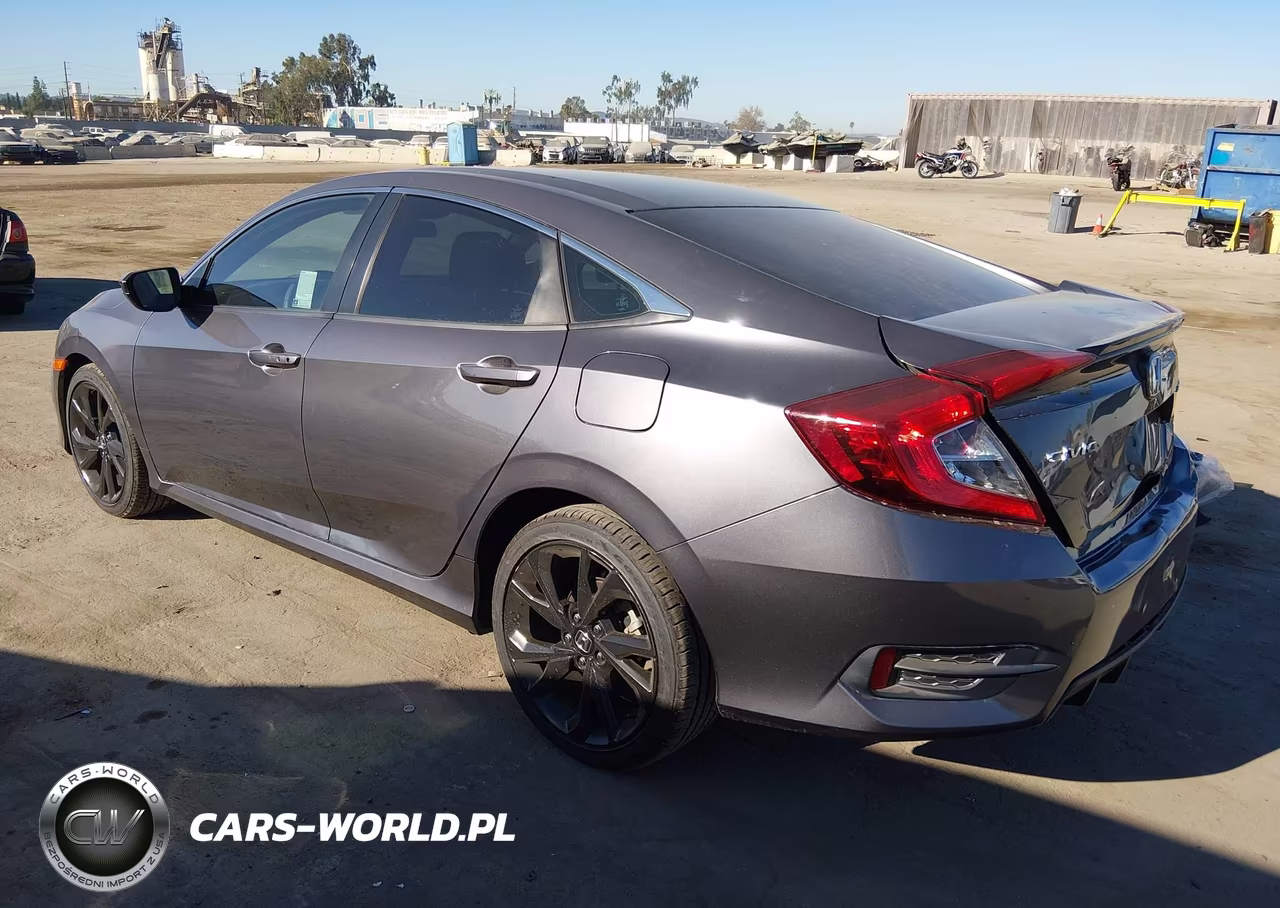 2019 Honda Civic Sport VIN:2HGFC2F88KH500885 - 3
