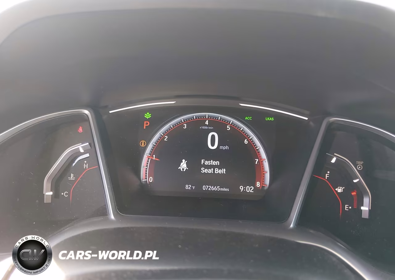 2019 Honda Civic Sport VIN:2HGFC2F88KH500885 - 7