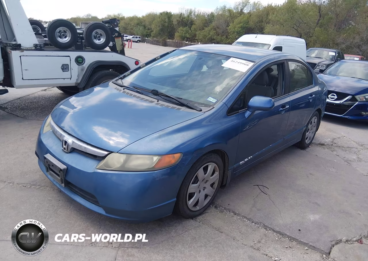 2008 Honda Civic Lx VIN:1HGFA16578L086029 - 2