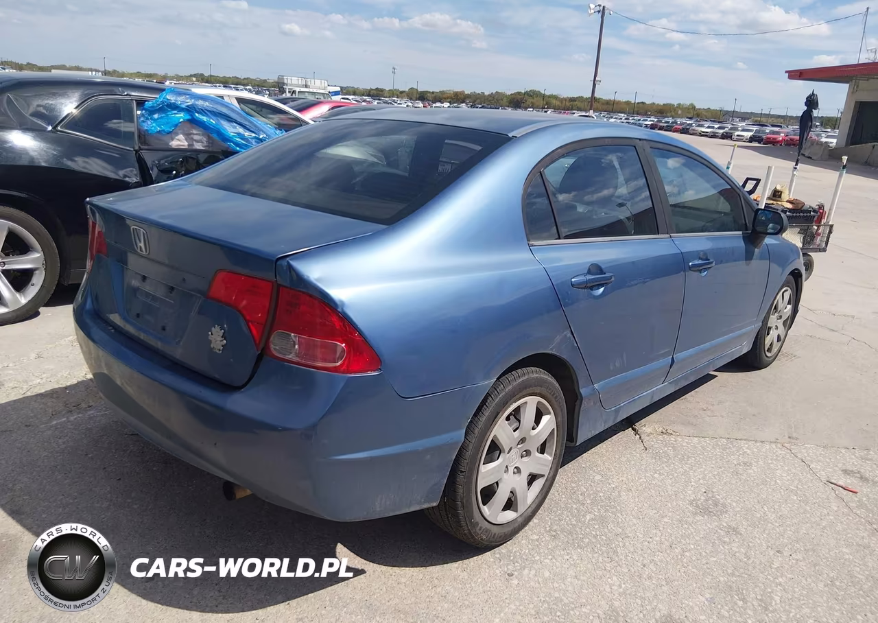 2008 Honda Civic Lx VIN:1HGFA16578L086029 - 4