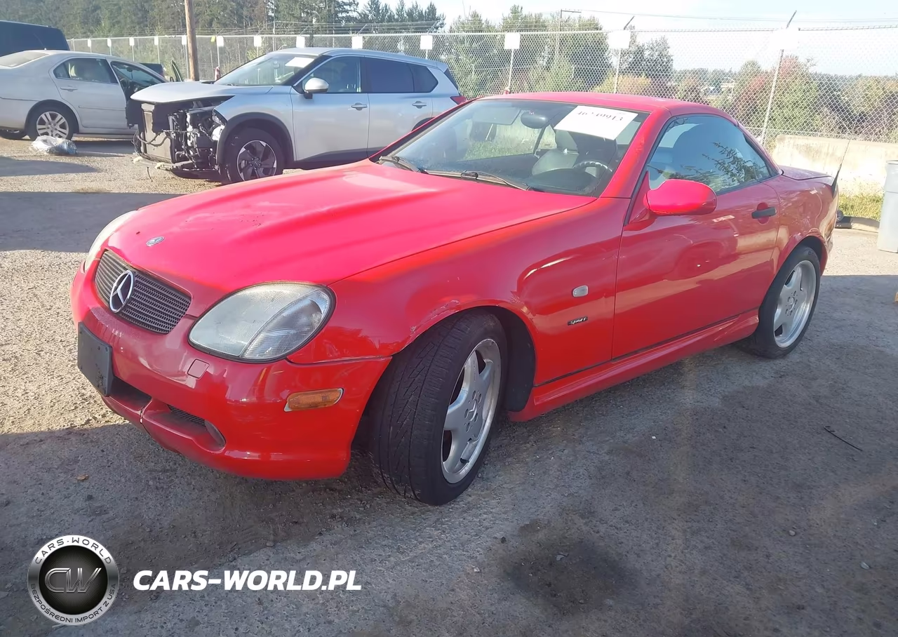 1999 Mercedes-Benz Slk 230 Kompressor VIN:WDBKK47F5XF142676 - 2