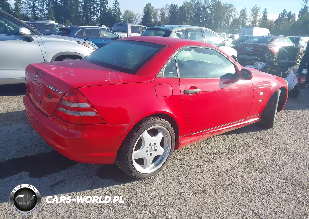 1999 Mercedes-Benz Slk 230 Kompressor VIN:WDBKK47F5XF142676 - 4