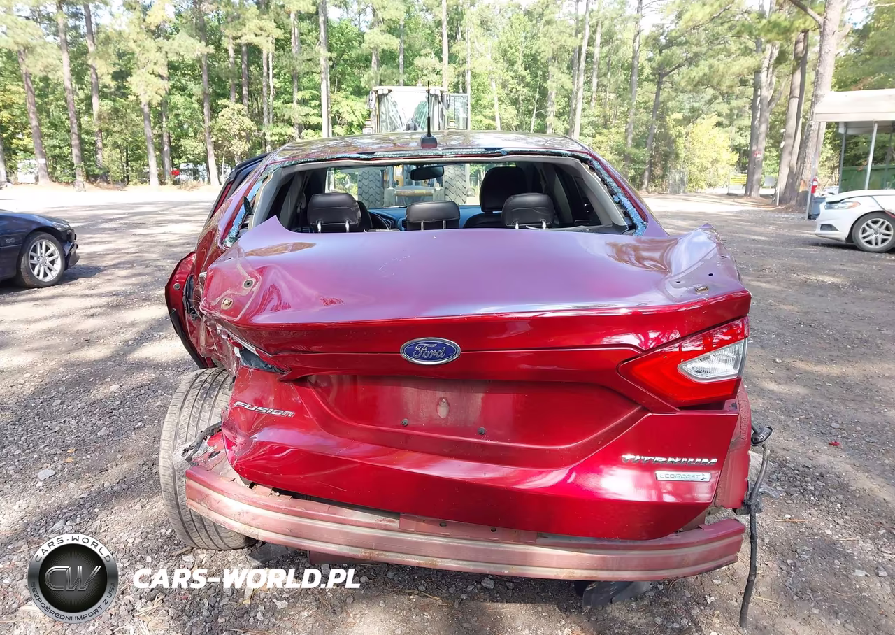 2016 Ford Fusion Titanium VIN:3FA6P0K98GR104656 - 17