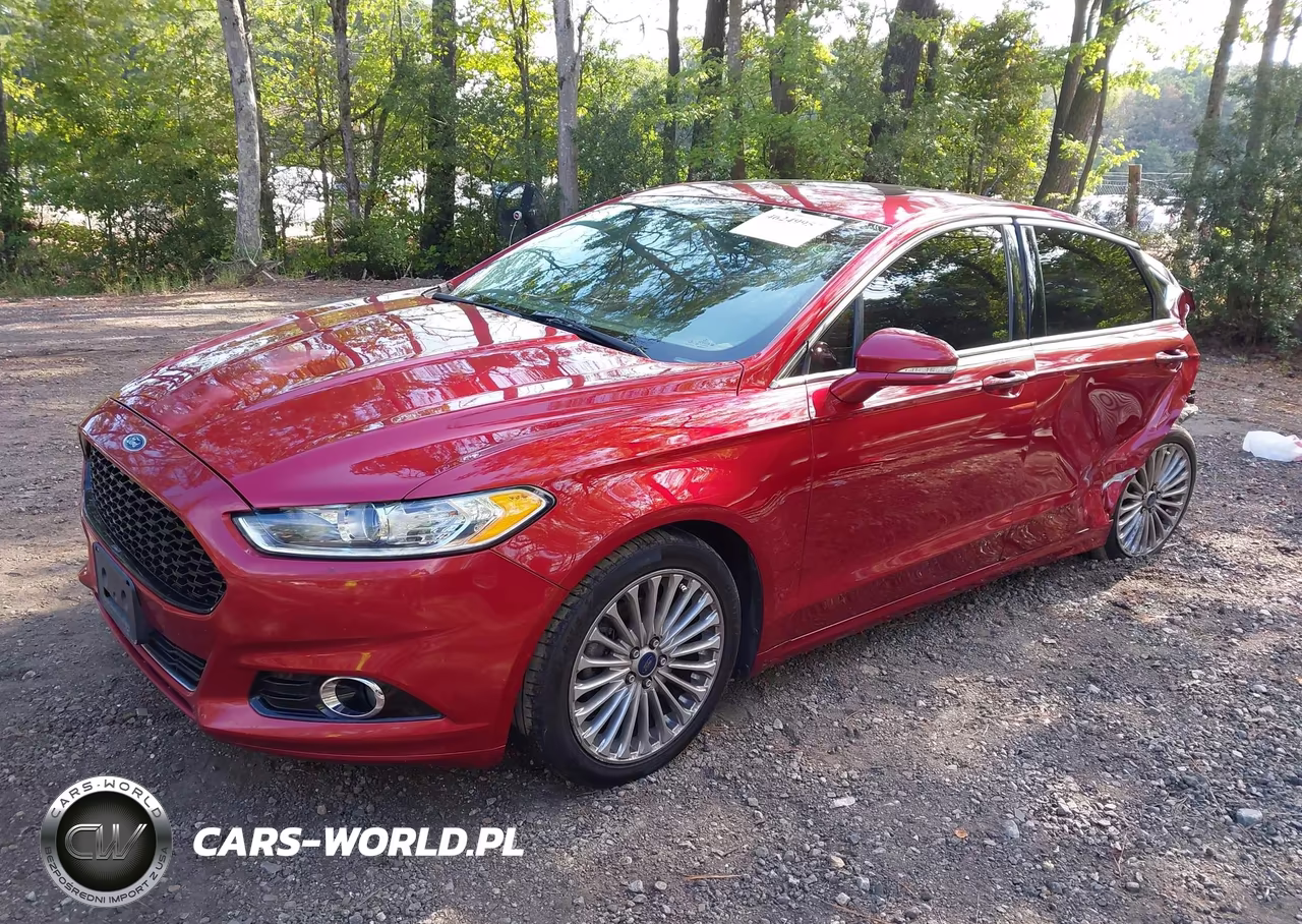 2016 Ford Fusion Titanium VIN:3FA6P0K98GR104656 - 2