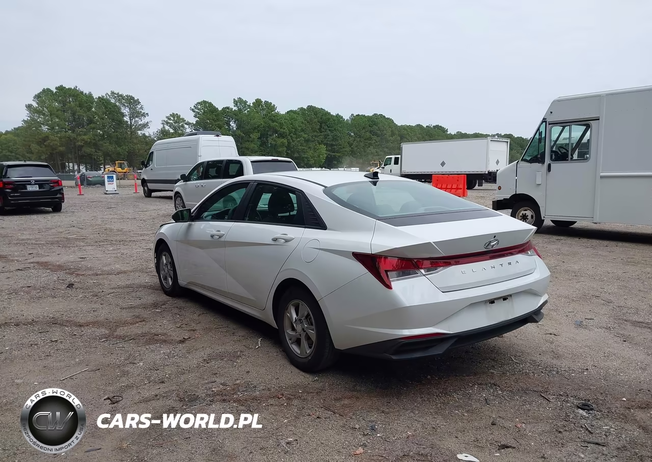 2021 Hyundai Elantra Se VIN:5NPLL4AG9MH045924 - 3