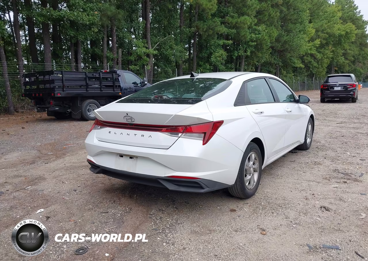 2021 Hyundai Elantra Se VIN:5NPLL4AG9MH045924 - 4