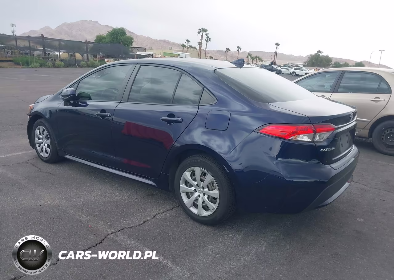 2020 Toyota Corolla Le VIN:JTDEPRAE1LJ006694 - 3