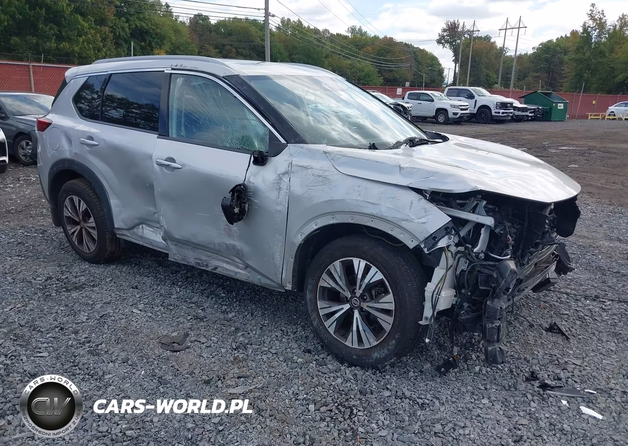 2021 Nissan Rogue Sv Intelligent Awd VIN:JN8AT3BB4MW231454 - 1