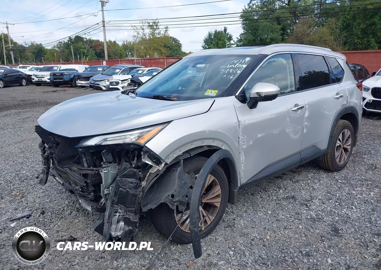 2021 Nissan Rogue Sv Intelligent Awd VIN:JN8AT3BB4MW231454 - 12