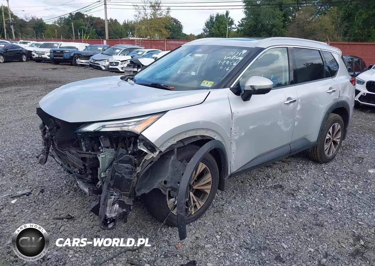 2021 Nissan Rogue Sv Intelligent Awd VIN:JN8AT3BB4MW231454 - 2