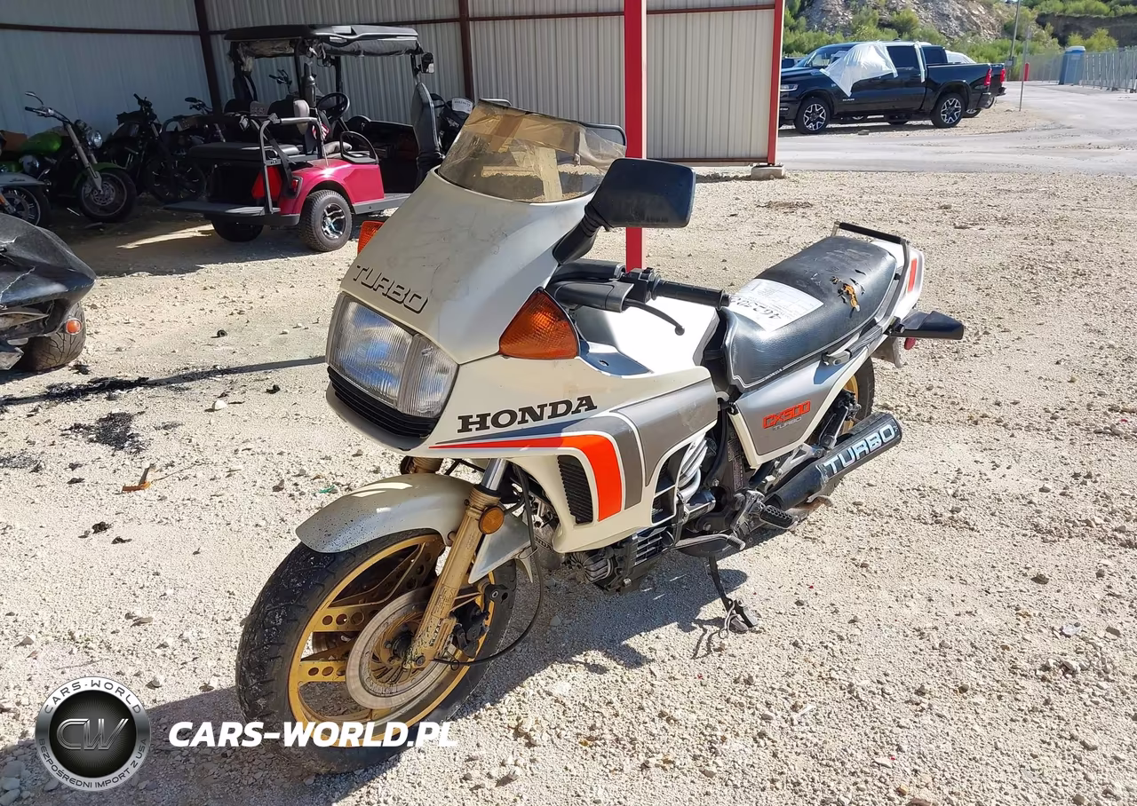 1982 Honda Cx500 T VIN:JH2PC0308CM001211 - 2