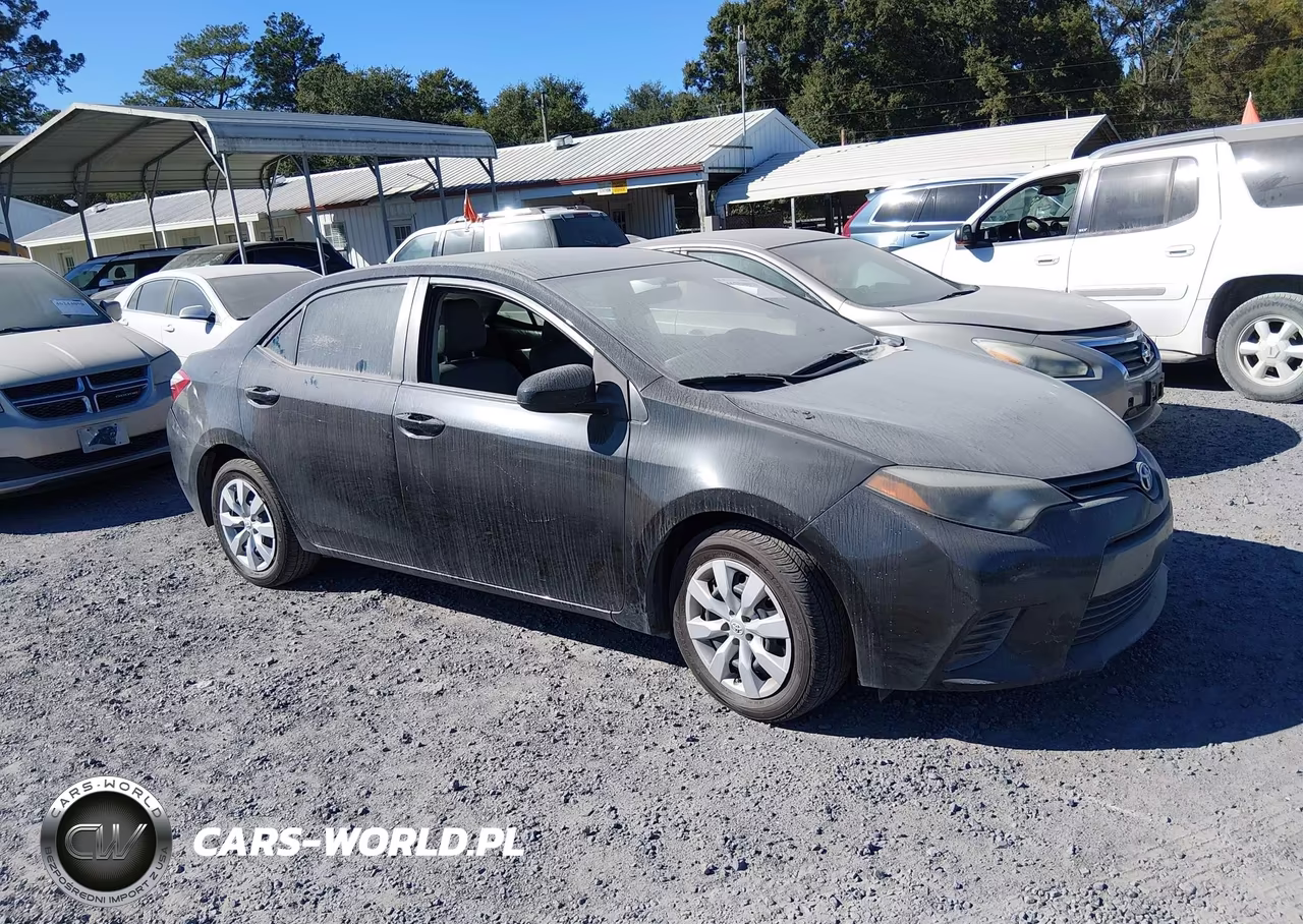 2015 Toyota Corolla Le VIN:2T1BURHEXFC294426 - 1