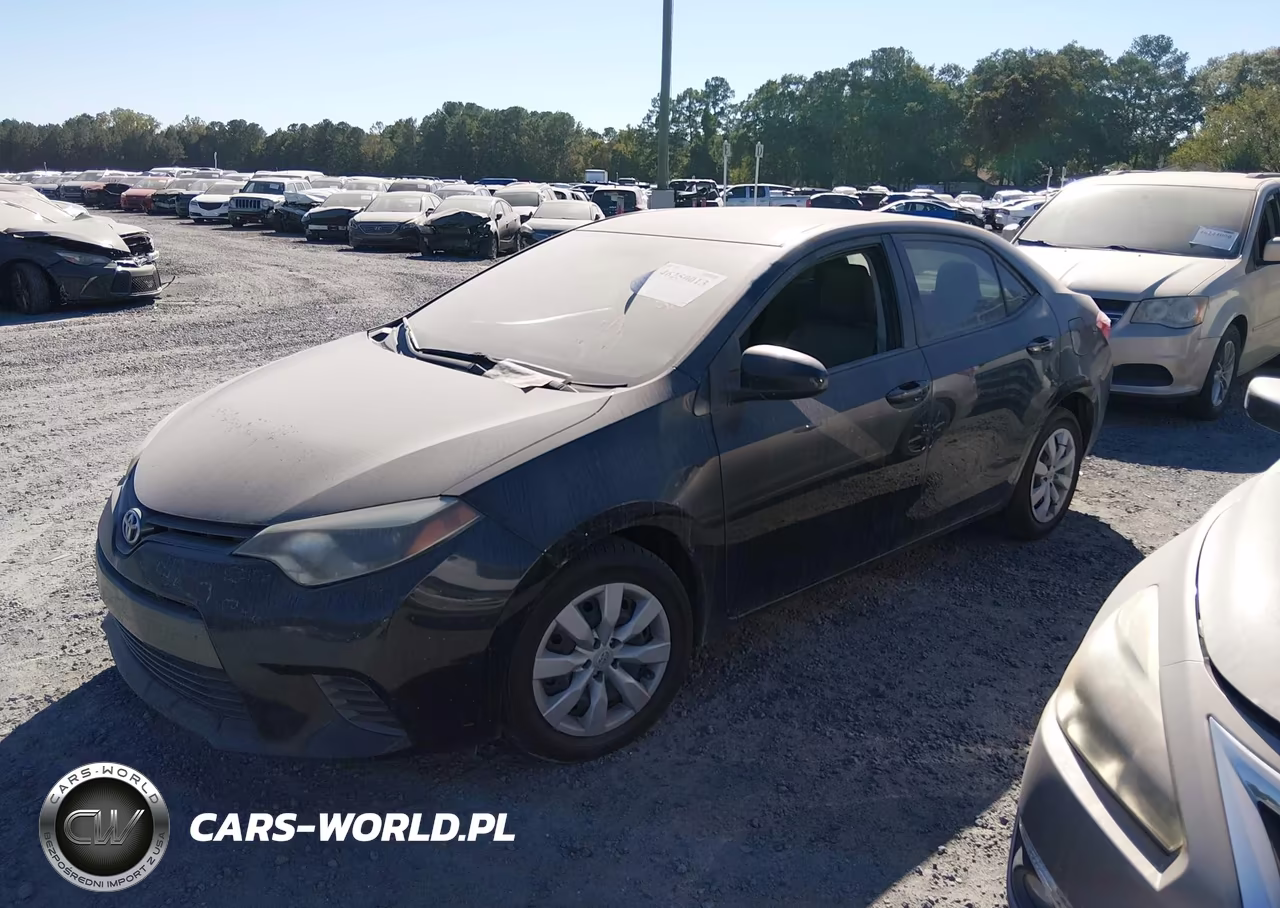 2015 Toyota Corolla Le VIN:2T1BURHEXFC294426 - 2