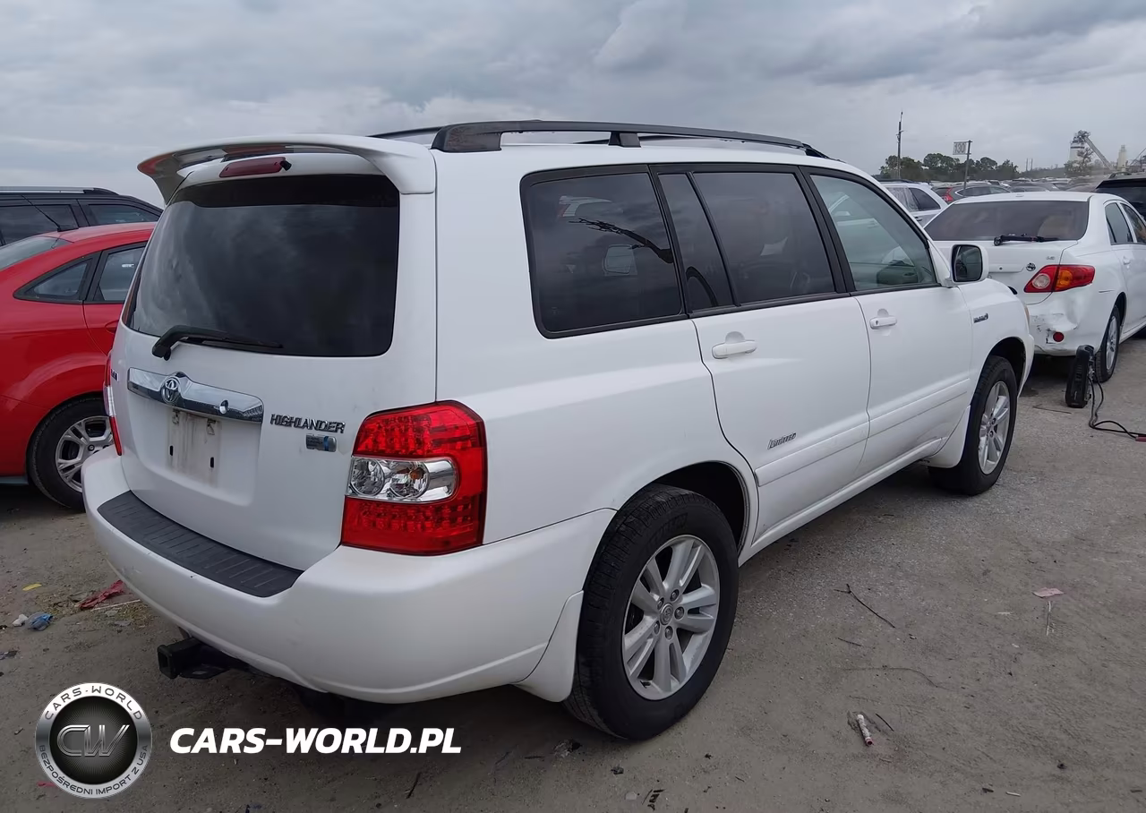 2007 Toyota Highlander Hybrid Limited V6 VIN:JTEDW21A770017001 - 4