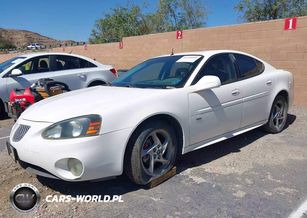 2004 Pontiac Grand Prix Gtp VIN:2G2WR524741348034 - 2