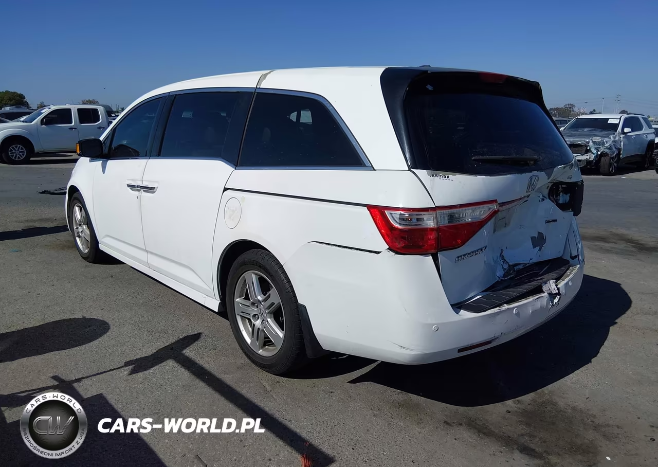 2011 Honda Odyssey Touring-Touring Elite VIN:5FNRL5H97BB002413 - 3