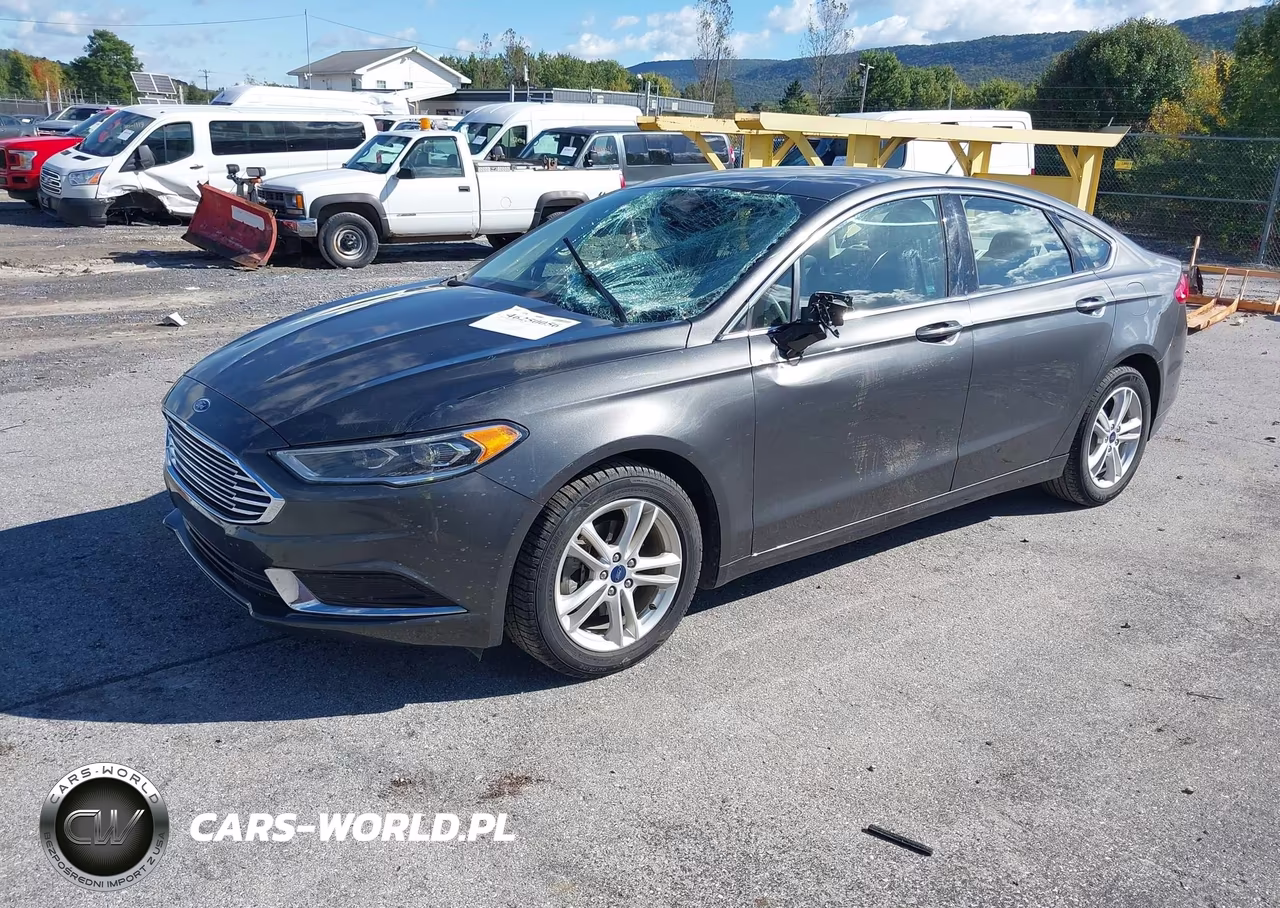 2018 Ford Fusion Se VIN:3FA6P0HD5JR104309 - 2