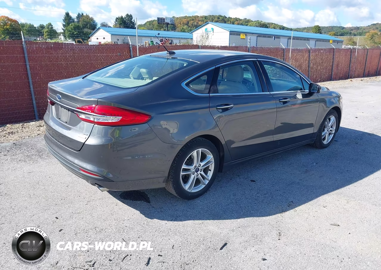 2018 Ford Fusion Se VIN:3FA6P0HD5JR104309 - 4