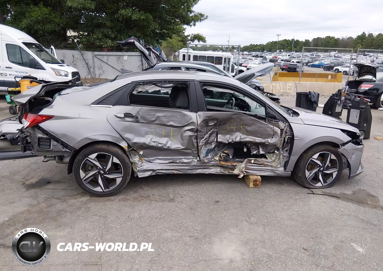 2021 Hyundai Elantra Sel VIN:KMHLN4AG3MU110052 - 14